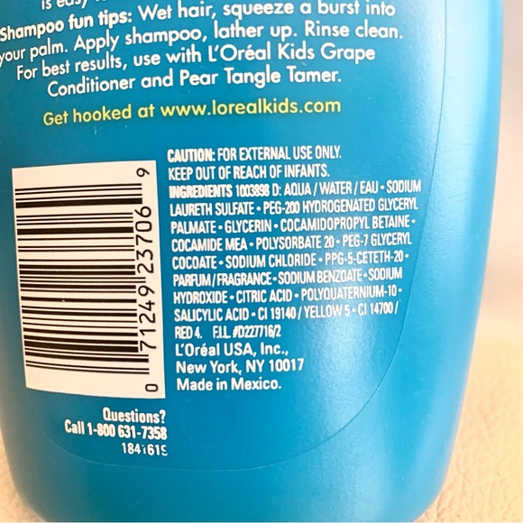 LOreal Kids Sunny Orange Extra Gentle 2 in 1 Swim Sport Shampoo 9 fl oz NEW - Picture 2 of 2